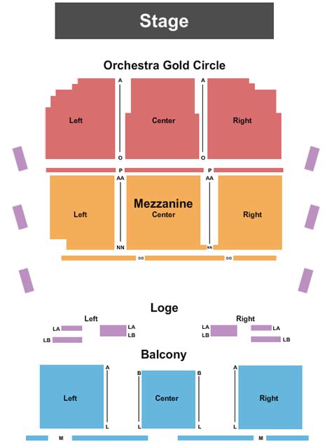 Carteret Performing Arts & Event Center Seating Chart | Star Tickets