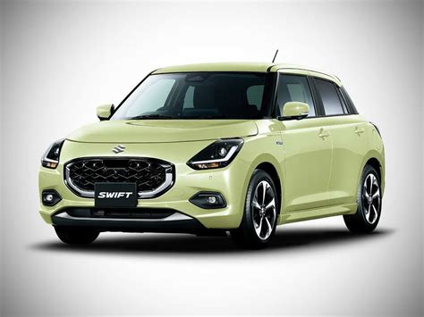 2024 Suzuki Swift Hybrid MZ Cool Yellow Metallic Color | AUTOBICS