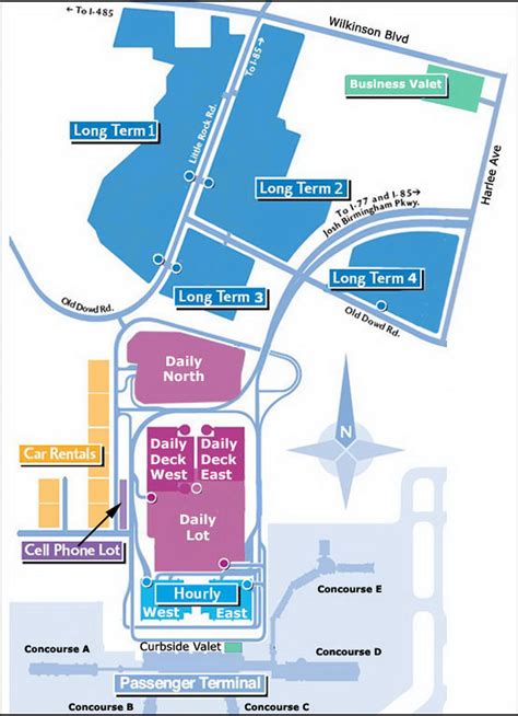 Airport Parking Map - charlotte-airport-parking-map.jpg