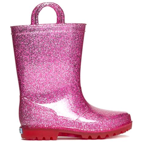 ZOOGS - ZOOGS Kids Glitter Rain Boots for Girls and Toddlers Hot Pink ...