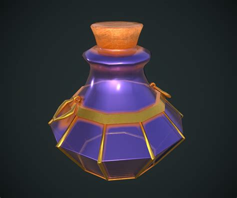 ArtStation - Stylized magic jar | Game Assets