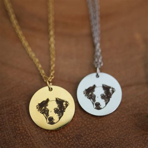 PERSONALIZED PET PORTRAIT NECKLACE – CustoMyLove