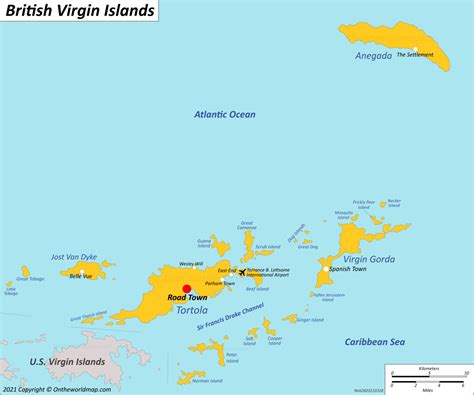 British Virgin Islands Map | Detailed Maps of British Virgin Islands (BVI)