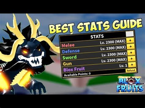 Blox Fruits Best Leveling Guide | Best Stats For Buddha - YouTube