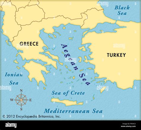 Aegean Sea Location On The Europe Map Ontheworldmap | The Best Porn Website