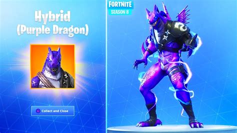 The NEW Fortnite PURPLE DRAGON SKIN! (Fortnite Free Skin Rewards)