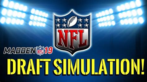 2019 NFL DRAFT SIMULATION!! **MOST ACCURATE** SHOCKING!! - YouTube