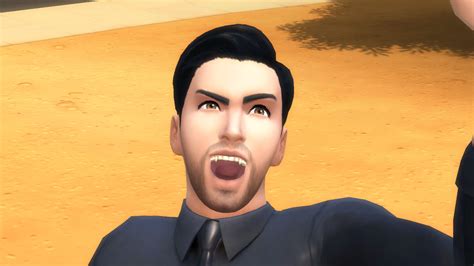 My Sims 4 Blog: HD vampire teeth for all by necrodog