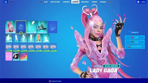 Lady Gaga X Fortnite Full set Concept - YouTube