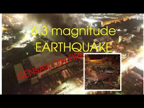 PRAY for GENSAN #6.3 Magnitude Earthquake GENSAN MALL on FIRE! - YouTube