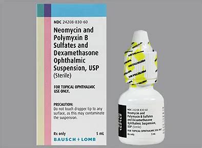 Neomycin-Polymyxin B-Dexamethasone Ophthalmic: Uses, Side Effects ...