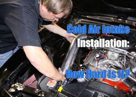 Cold Air Intake Installation: How Hard Is It? - Air Intake Ultimate ...