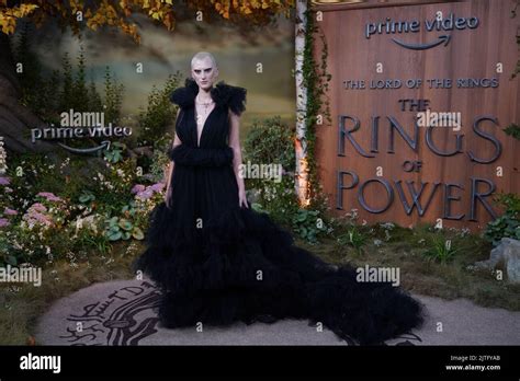 Bridie Sisson attending the global premiere of The Lord of the Rings ...