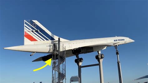 Inside Of A REAL Concorde - YouTube