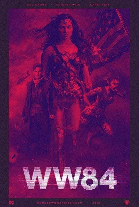 'Wonder Woman' Fans Making Posters Out Of WW84 Sequel Logo