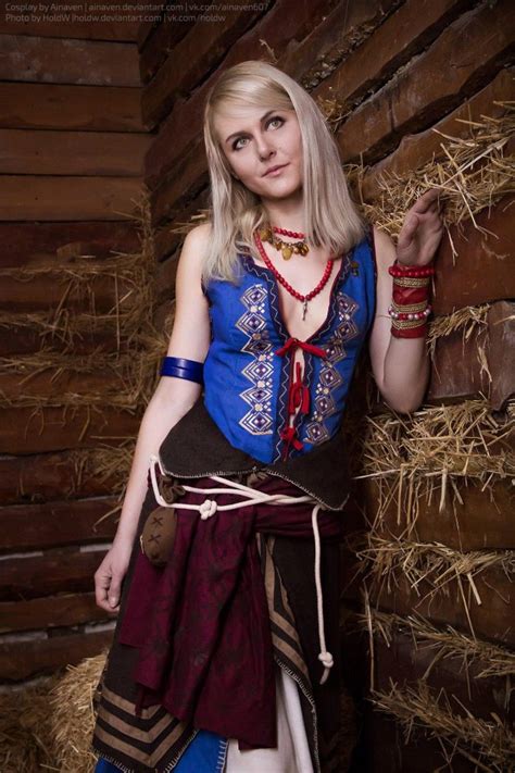 The Witcher 3: Wild Hunt - Keira Metz Cosplay by Ainaven