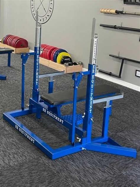 ER EQUIPMENT SQUAT & BENCH PRESS RACK 10-001 - IPF/IPL/USPA APPROVED ...