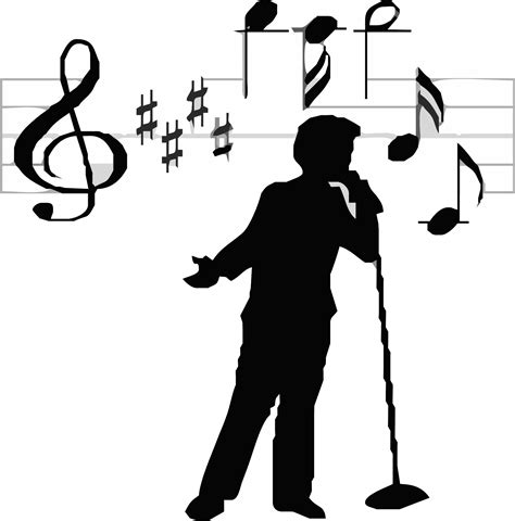 Free Singing Silhouette Png, Download Free Singing Silhouette Png png ...