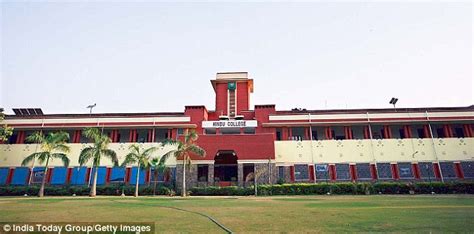 Hindu College head resigns as Delhi University leaders are accused of ...