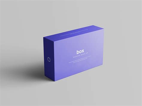 Box Packaging Mockup (PSD) on Behance