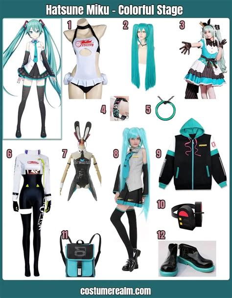 How To Dress Like Dress Like Hatsune Miku Guide For Cosplay & Halloween