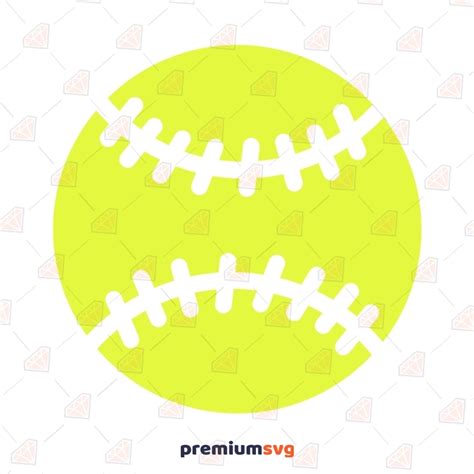 Softball SVG | Softball Vector File | PremiumSVG