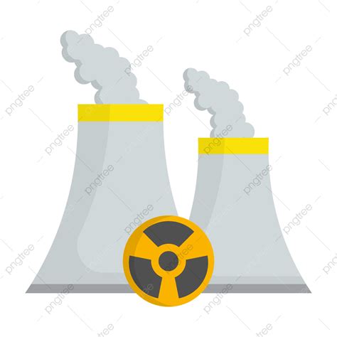 Nuclear Power Plant Vector PNG Images, Nuclear Power Plant, Nuclear ...