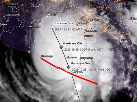 'Nightmare' Hurricane Otis Slams Into Mexico With 165 MPH Winds - Newsweek