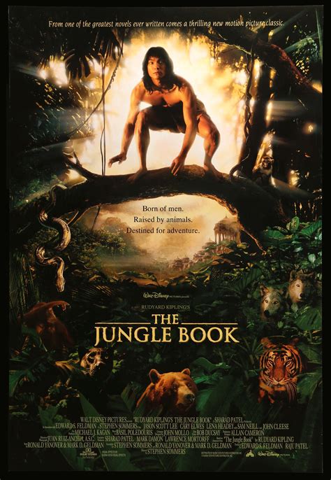 Jungle Book (1994) Original One-Sheet Movie Poster - Original Film Art ...