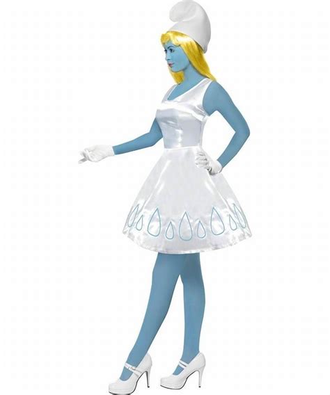 Image result for Smurfette Costume for Women | Schlumpfine kostüm ...