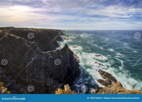 Southwest Alentejo and Vicentine Coast Natural Park Stock Image - Image ...