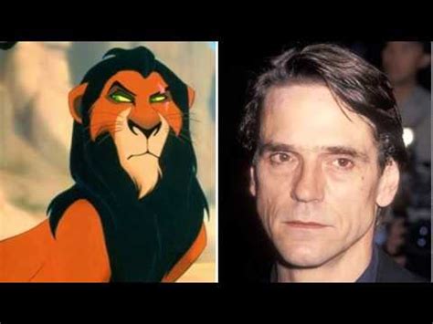 Happy 67th Birthday Jeremy Irons!! The Voice of Scar!! - YouTube