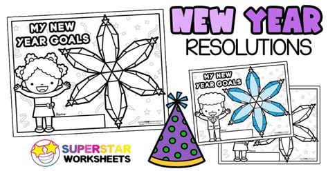 New Years Resolutions Coloring Pages