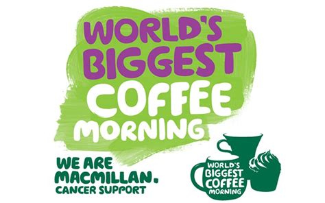 charity macmillan coffee-morning logo - Shipley Community Project