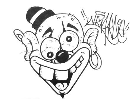 Graffiti Characters Drawing at GetDrawings | Free download