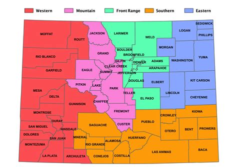 Map Colorado Counties – Get Map Update