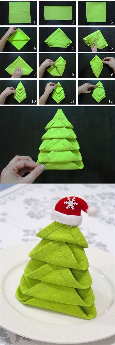 Christmas Tree Napkin Folding Pictures, Photos, and Images for Facebook ...