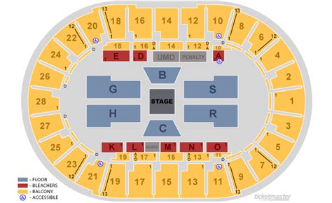 Seating Charts - Duluth Entertainment Convention Center