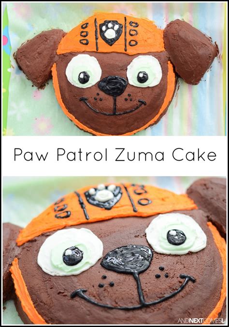 Paw Patrol Zuma Cake | And Next Comes L - Hyperlexia Resources