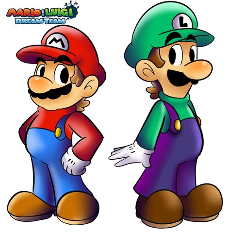 Mario And Luigi Dream Team by raygirl12 on DeviantArt