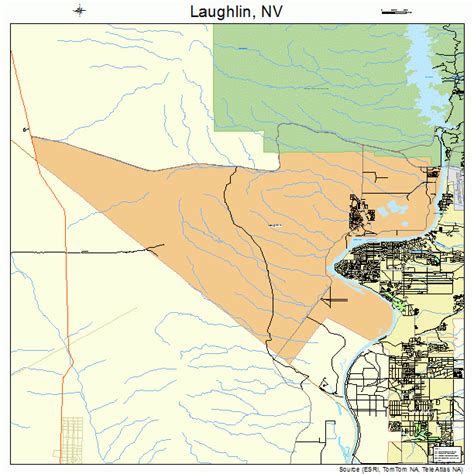 Laughlin Nevada Street Map 3241000