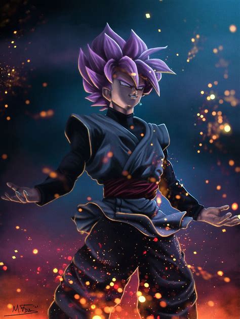 ArtStation - Black Goku Fan Art, Mireia "KreetaK" Fdz | Gambar anime ...