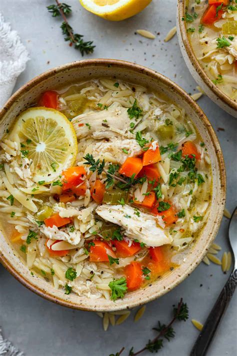 Lemon Chicken Orzo Soup | The Recipe Critic