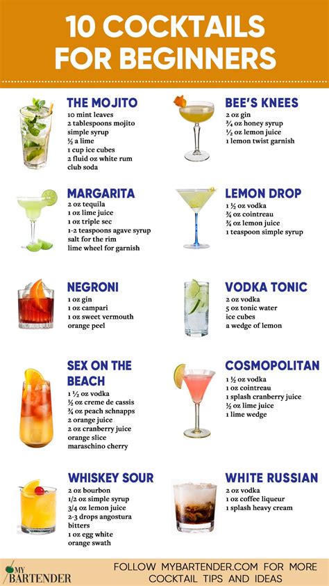 Best 11 20 Beginner Cocktail Recipes – Artofit