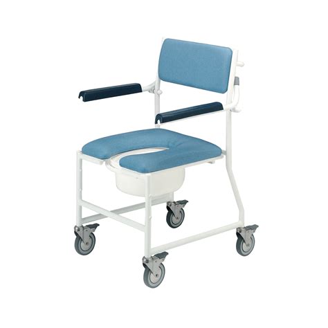 4141G/4BC : Deluxe Dual Mobile Shower Chair - Roma Medical