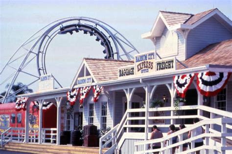 Florida Memory • "Barnum City Depot" at the Circus World theme park in ...