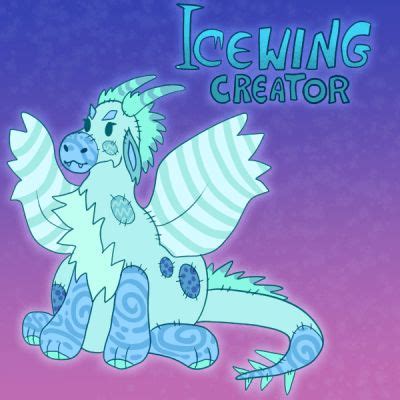 This creator lets you make an Icewing form the book series "Wings of ...