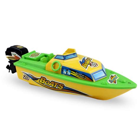 3 PCS High Speed Electric Toy Boat Plastic Launch Children Toy ...