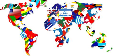 Free photo: World Flag Map - Atlas, Countries, Flags - Free Download ...