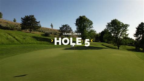 Crane Creek Country Club Golf Course Hole 5 - YouTube